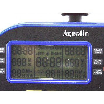 Информация на дисплее таймера Aqualin YL21060-2