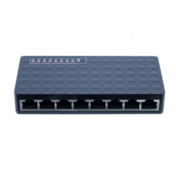 Комутатор має 8 портів RJ45-1