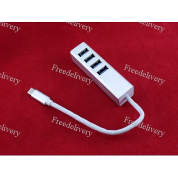USB 3.1 Type-C хаб разветвитель на 4x USB 3.0