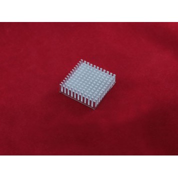 Радиатор алюминиевый для LED матриц VGA MB 40х40х11мм, клейкий