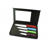 Набір керамічних ножів 4шт в подарунковій коробці