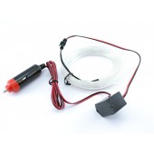 Гнучкий холодний неон , неонова підсвітка салону авто 5м , блакитна кругла