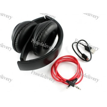 Наушники беспроводные Bluetooth гарнитура P15 MicroSD FM, черные