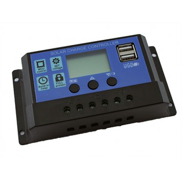 Контроллер заряда солнечной батареи KW1230 ШИМ 12/24В 30А