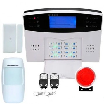 Комплект поставки беспроводной GSM сигнализации-1