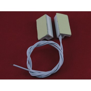 Обратная сторона проводного датчика открытия для GSM сигнализации-1