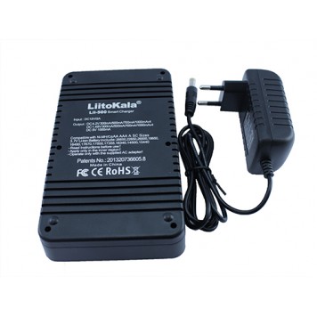 Комплект поставки зарядного пристрою Liitokala Lii-500-1