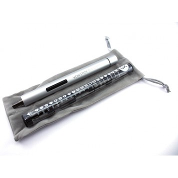 Комплект поставки електровивертки з 20 високоточними битами-2