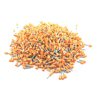 1000x Клемма, наконечник кабельный штыревой втулочный E2508 2.5мм2