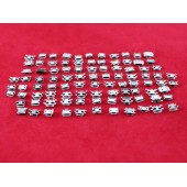 Разъемы MicroUSB 100шт, гнездо 5-ти контактное