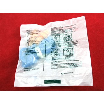 Обратная сторона индивидуальной упаковки для пары ушных вкладышей-1