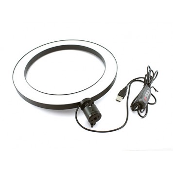 Кільцева LED лампа USB 12Вт 26см для Селфі кільце,кільцеве світло