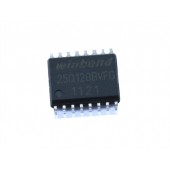 Чип W25Q128 W25Q128BVFG 25Q128BVFG SOP16 300mil, 128Мб Flash SPI