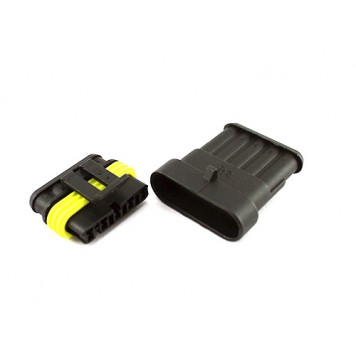 Роз'єм автомобільний електричний герметичний DJ7051-1.5 комплект 5pin