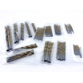 Набір з 99 спіральних свердел HSS 1.5-10мм по дереву , металу