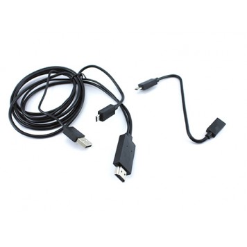 MHL Kit кабель USB, перехідник з MicroUSB на HDMI 5 + 11pin 2в1