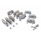 10x Клеммная колодка 1pin на DIN-рейку клемма c рычагами 400В 32А 4мм2 10x Клеммная колодка 1pin на DIN-рейку клемма c рычагами 400В 32А 4мм2