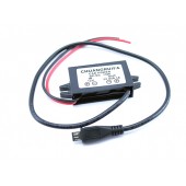 Перетворювач напруги 12В-5В 3А MicroUSB, прихована проводка авто