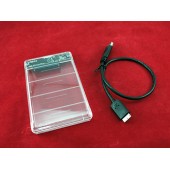 Внешний 2.5 USB 3.0 SATA Карман жесткого диска, прозрачный Внешний 2.5 USB 3.0 SATA Карман жесткого диска, прозрачный