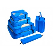 Набір з 6 дорожніх сумок органайзерів в чемодан для подорожей P.Travel
