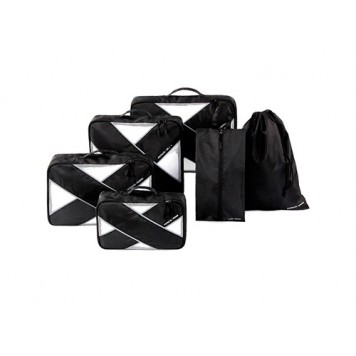 Набір сумок суворого чорного кольору-1