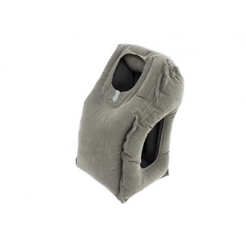 Подушка обнімальна надувна літакова для подорожей, літака