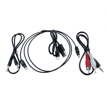Комплект поставки Bluetooth 5.0 аудіо приймача передавача VIKEFON BT-B21-2