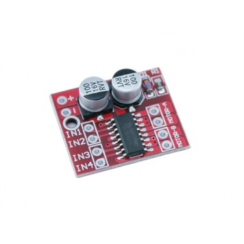 Драйвер двигуна 2-кан H-мост MX1508, L298N Mini для Arduino