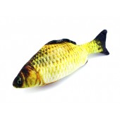 М'яка іграшка риба Карась 19см для кішок кота з котячою м'ятою