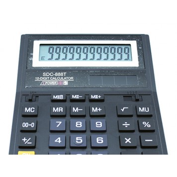 12-ти розрядний дисплей калькулятора-2