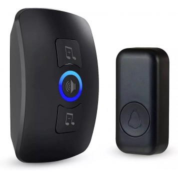 Безпровідний дверний дзвінок 433МГц 32 мелодії KERUI M525 з сигналізацією