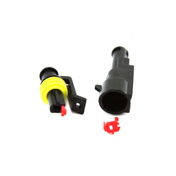 Штекер і гніздо одноконтактного герметичного автомобільного роз'єму-2