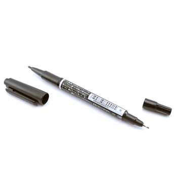 Маркер перманентний двосторонній 0.5 + 1мм для друкованих плат, кольори