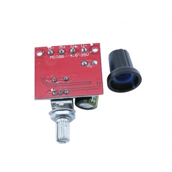 Маркування контактів ШІМ регулятор швидкості 5А Mini PWM-1