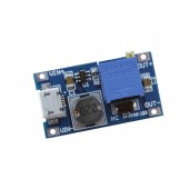 Підвищувальний перетворювач напруги DC - DC MT3608 до 28В з MicroUSB вх Підвищувальний перетворювач напруги DC - DC MT3608 до 28В з MicroUSB вх