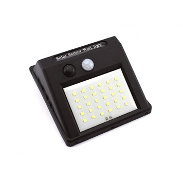 Уличный LED фонарь светильник на солнечной батарее, настенный