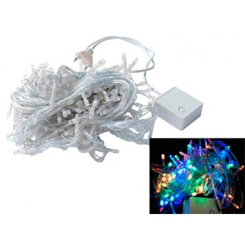 Гірлянда світлодіодна новорічна кольорова 400 LED 26м