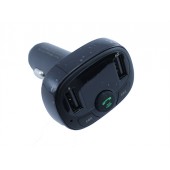 Автомобільний FM-модулятор Bluetooth 4.2 Handsfree 2x USB Baseus S-09A