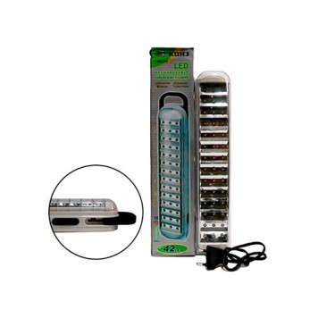 Світильник аварійний 42 LED акумуляторний 1300мАч KD-714