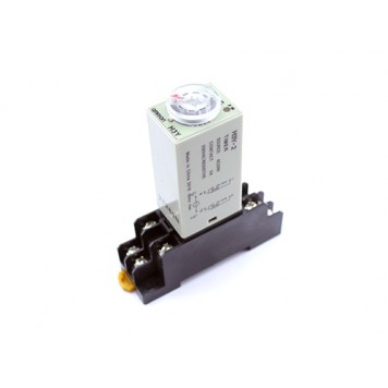 Реле часу, таймер H3Y-2, 0-5с 220В 5А на DIN-рейку