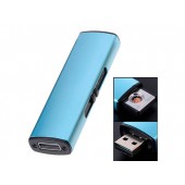 USB запальничка електронна Спіраль, алюміній