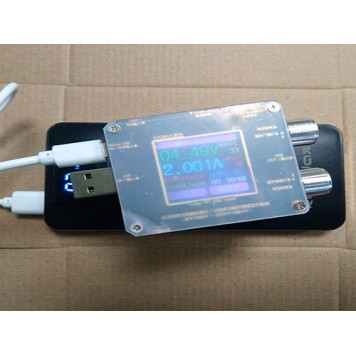 Величина тока на выходе при тестировании-1