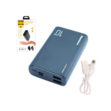 Power Bank Внешний аккумулятор 10000мАч 2xUSB Reddax RDX-256, черный
