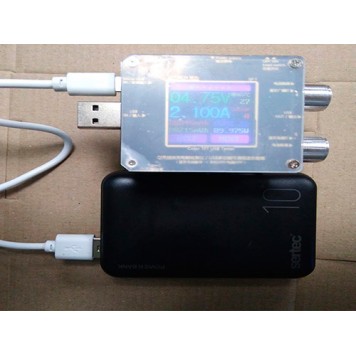 Величина тока на выходе при тестировании-1