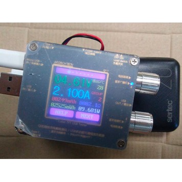 Величина тока на выходе при тестировании-1