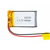 Акумулятор 602035 Li-pol 3.7В 400мАч для RC моделей DVR GPS MP3 MP4