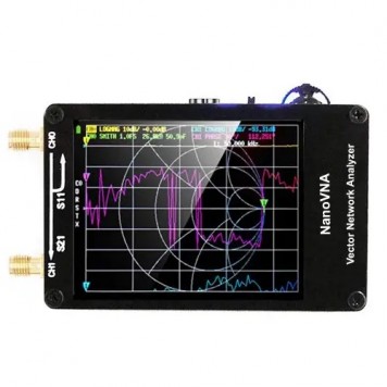 Векторный анализатор цепей NanoVNA 50кГц-900Мгц АЧХ КСВ Nano VNA