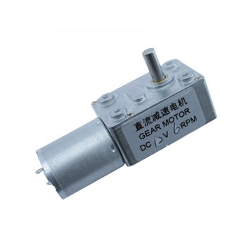 Мотор редуктор черв'ячний JGY - 370 12 В 6 об/хв