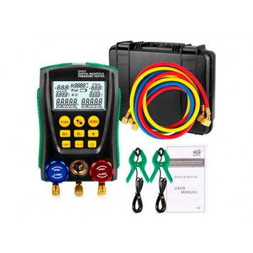 Комплект поставки цифрового манометрического коллектора DUOYI DY517A-1