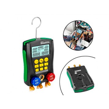 Манометрический коллектор цифровой для холодильных систем DUOYI DY517A